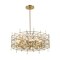 Z-Lite Garroway 9 Light Chandelier, Aged Brass & Aged Brass 4007-32AGBR - alternate 2